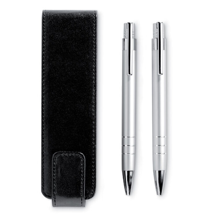 REPORTER - Kemijska i obična olovka u etuiju / Ball pen and pencil in pouch