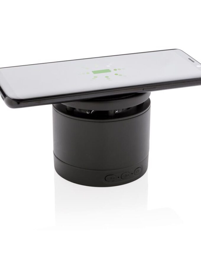 2IN1 SPEAKER AND CHARGER - Bežični zvučnik i punjač / Wireless charger speaker, black