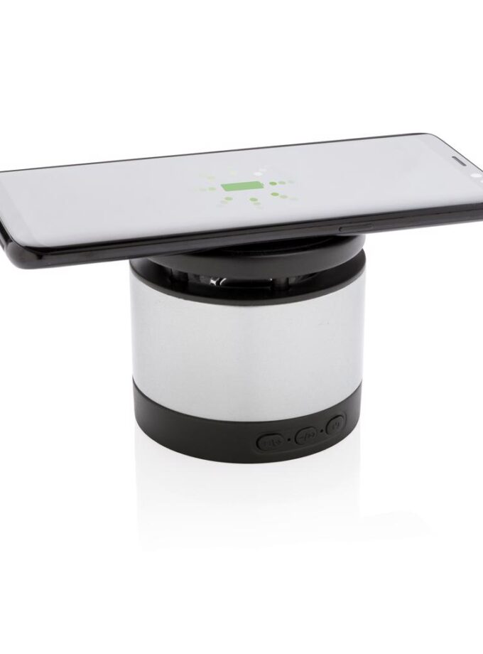 2IN1 SPEAKER AND CHARGER - Bežični zvučnik i punjač / Wireless charger speaker, black