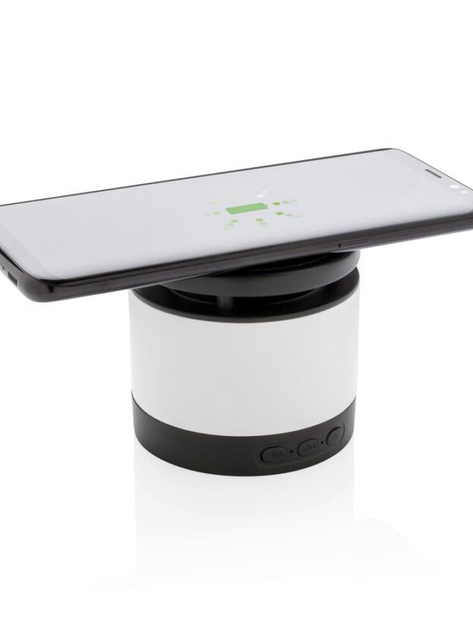 2IN1 SPEAKER AND CHARGER - Bežični zvučnik i punjač / Wireless charger speaker, black