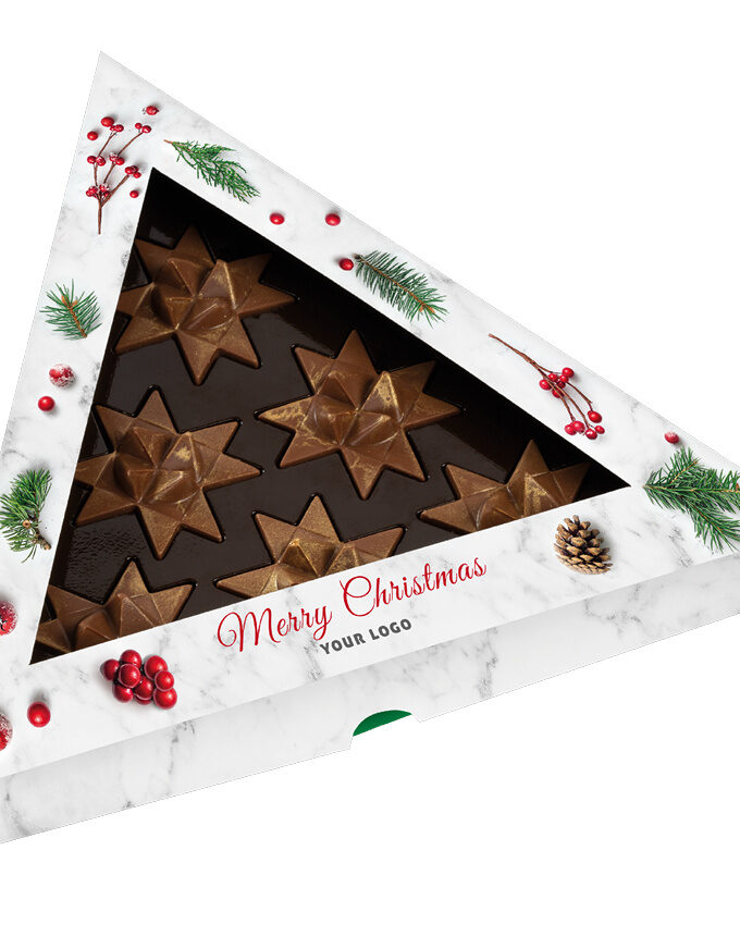 6 CHOCOLATE STARS