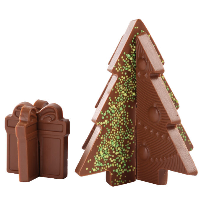CHRISTMAS TREE CHOCO PUZZLE 3D