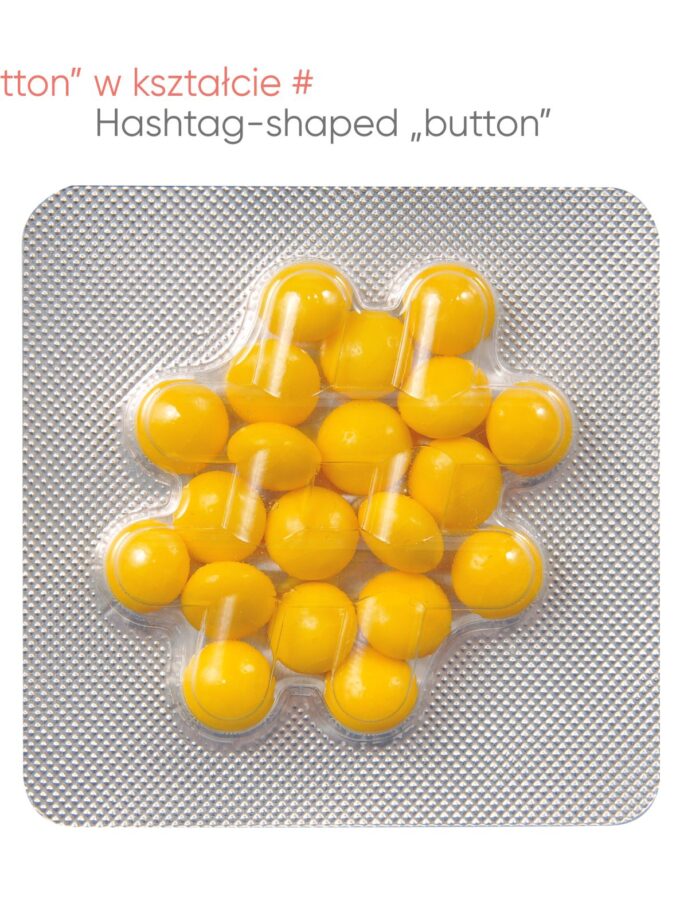 DRAGEES PUSH THE BUTTON HANGER HASHTAG