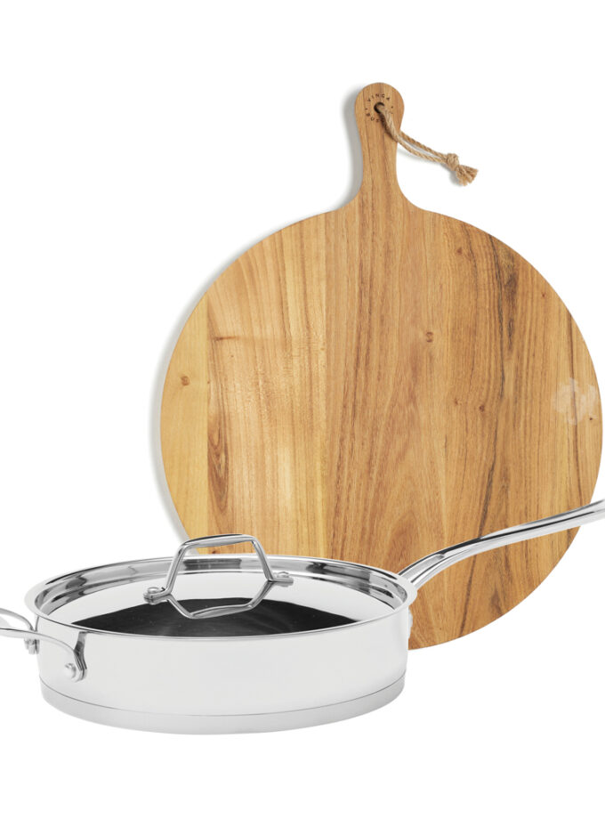 Okrugla daska za rezanje / VINGA Buscot Round Serving Board