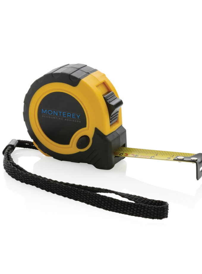 Metar s auto-stop funkcijom / RCS recycled plastic 3M/16 mm tape with stop button