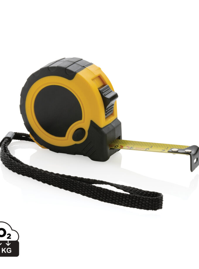 Metar s auto-stop funkcijom / RCS recycled plastic 3M/16 mm tape with stop button