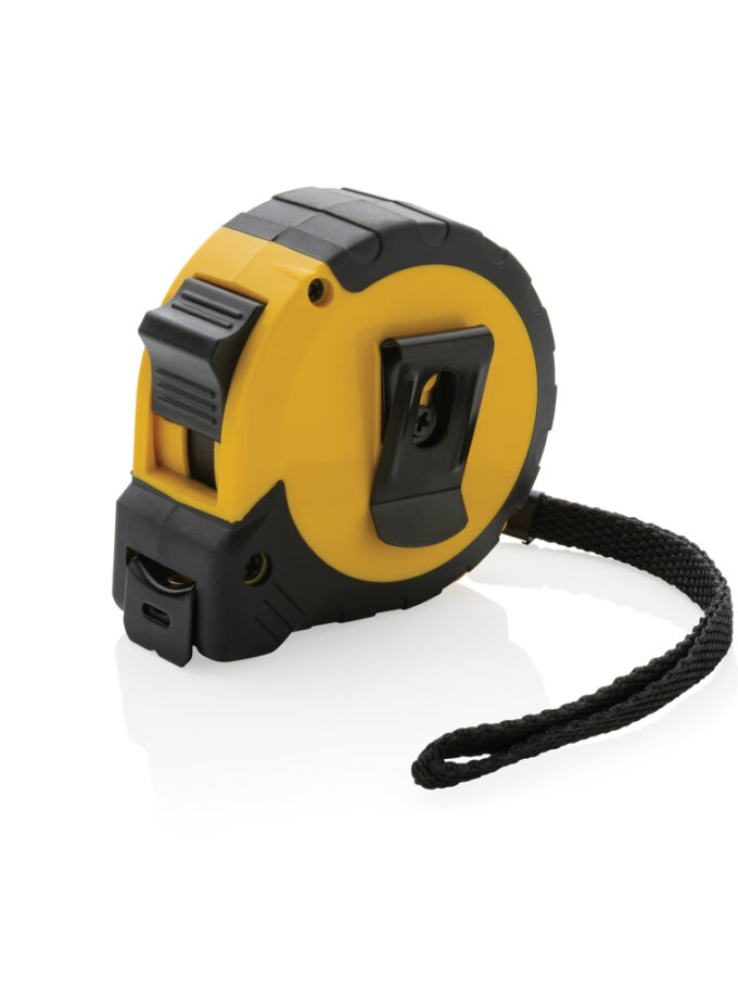 Metar s auto-stop funkcijom / RCS recycled plastic 5M/19 mm tape with stop button