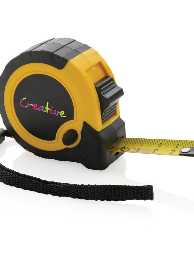 Metar s auto-stop funkcijom / RCS recycled plastic 5M/19 mm tape with stop button