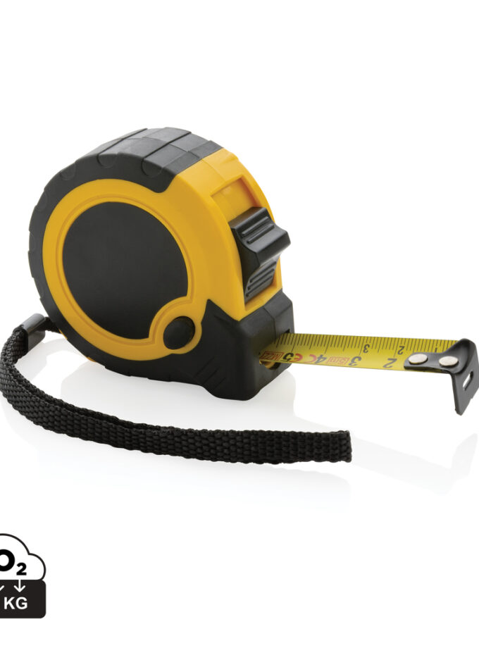 Metar s auto-stop funkcijom / RCS recycled plastic 5M/19 mm tape with stop button