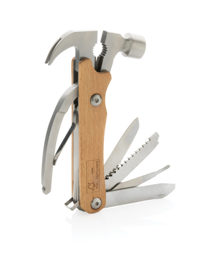 Drveni višenamjenski čekić / Wooden multi-tool hammer