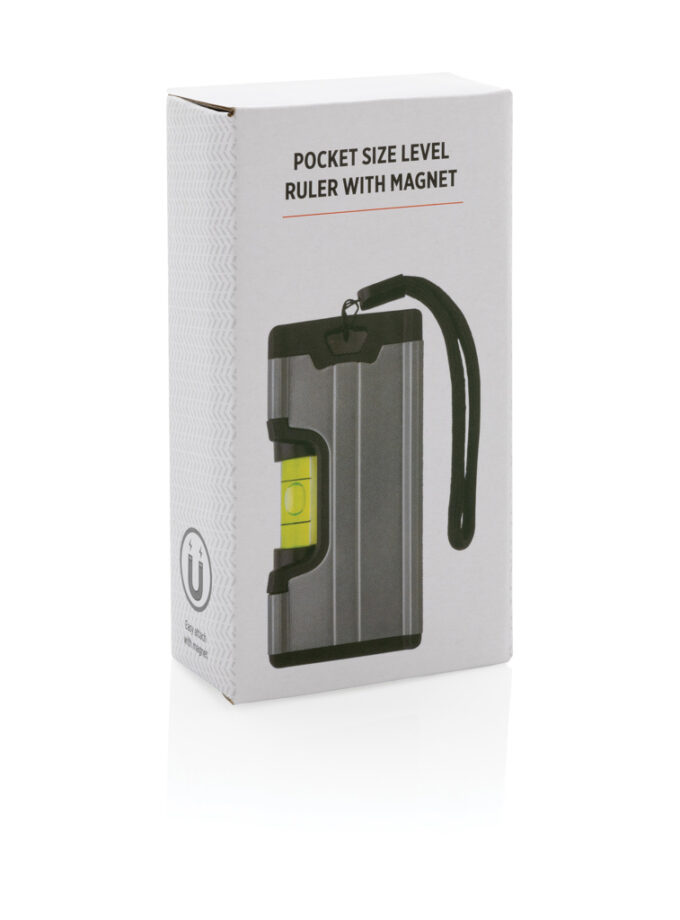 Džepno ravnalo s magnetom / Pocket size level ruler with magnet