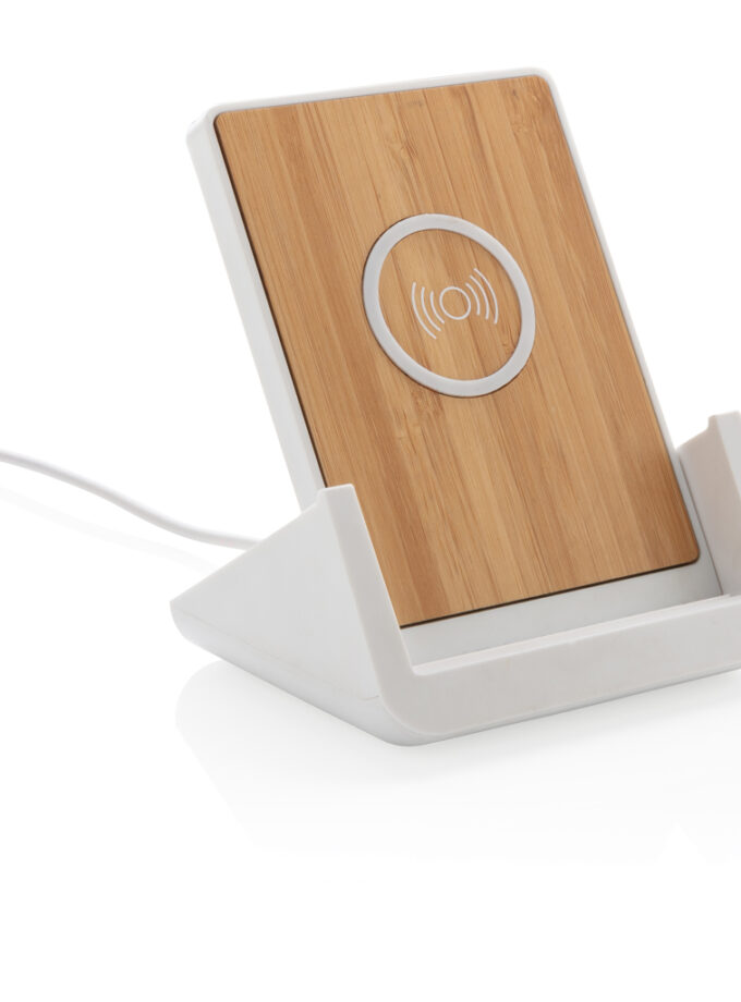 Bežični punjač / Ontario RCS recycled plastic 10W stand