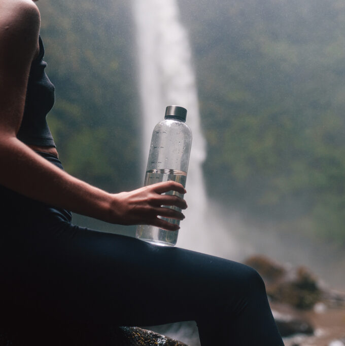 Boca za vodu / GRS RPET Motivational water bottle
