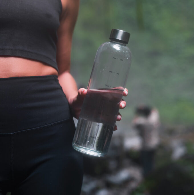 Boca za vodu / GRS RPET Motivational water bottle