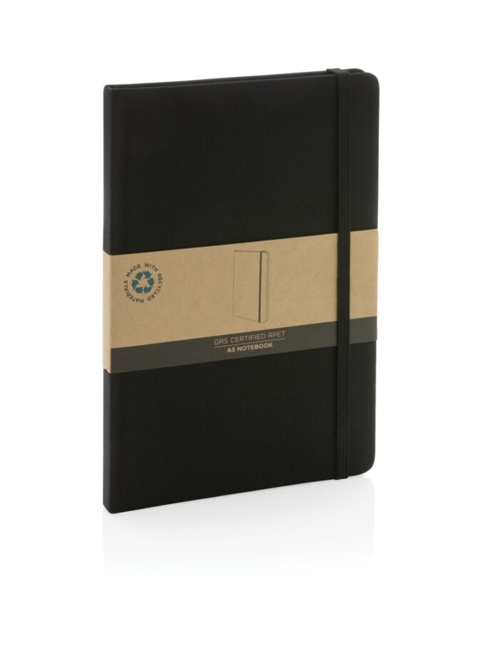 A5 bilježnica / GRS certified RPET A5 notebook