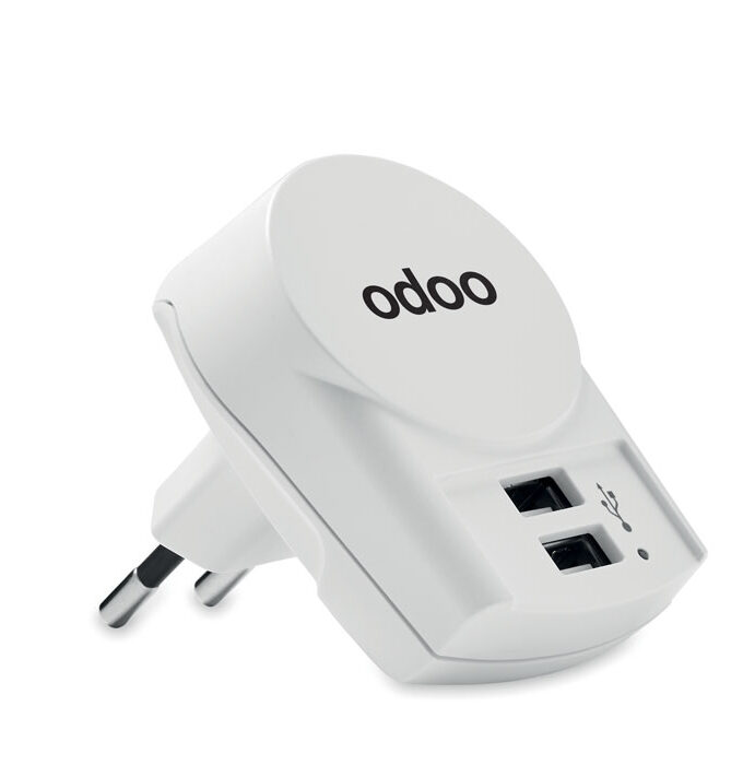 EURO USB CHARGER 2XA - Adapter Euro USB (2 x A) / Skross Euro USB Charger (2xA)