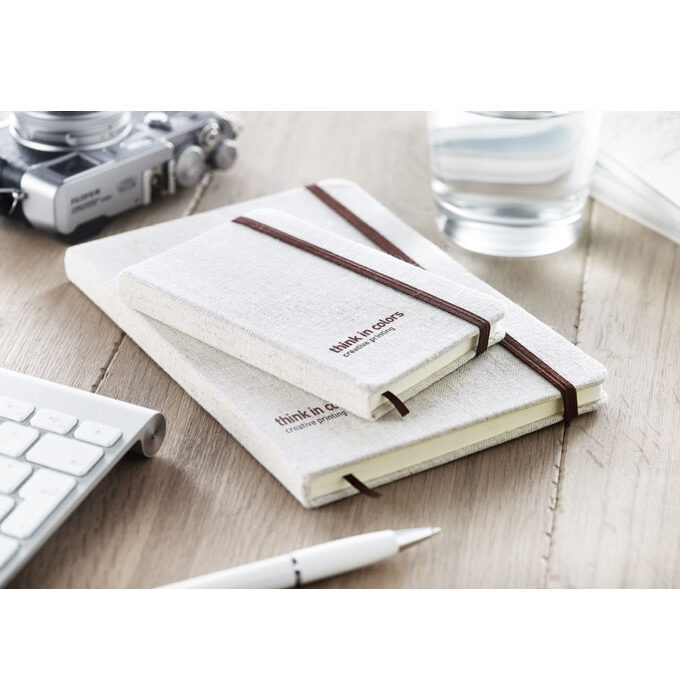 - A6 notes s linijama / A6 canvas notebook lined