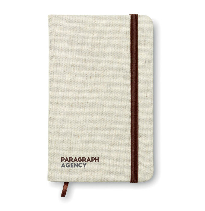 - A6 notes s linijama / A6 canvas notebook lined