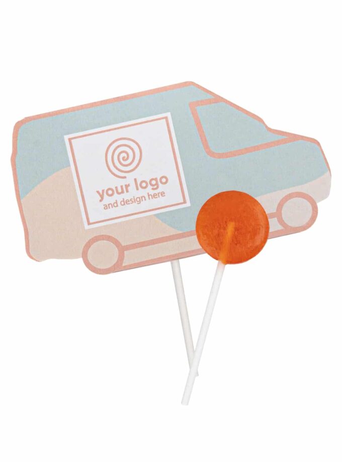 FRUIT LOLLIPOP LOLLY HOLDER VAN